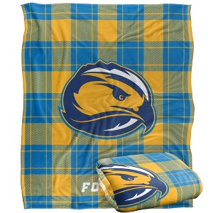 Fort Lewis College Campus Plaid Spirit Silky Touch Super Soft Throw Blanket 50x60 - 1 of 4