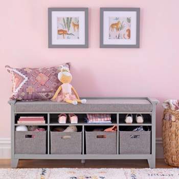 Martha Stewart Living and Learning Kids' Storage Bench