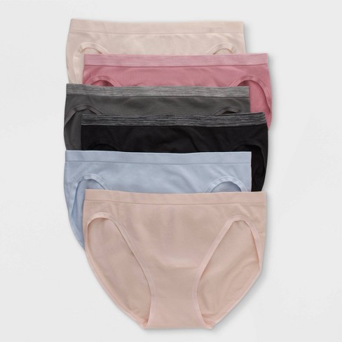 12 Pack Womens Cotton Bikini Panties Seamless Underwear Briefs