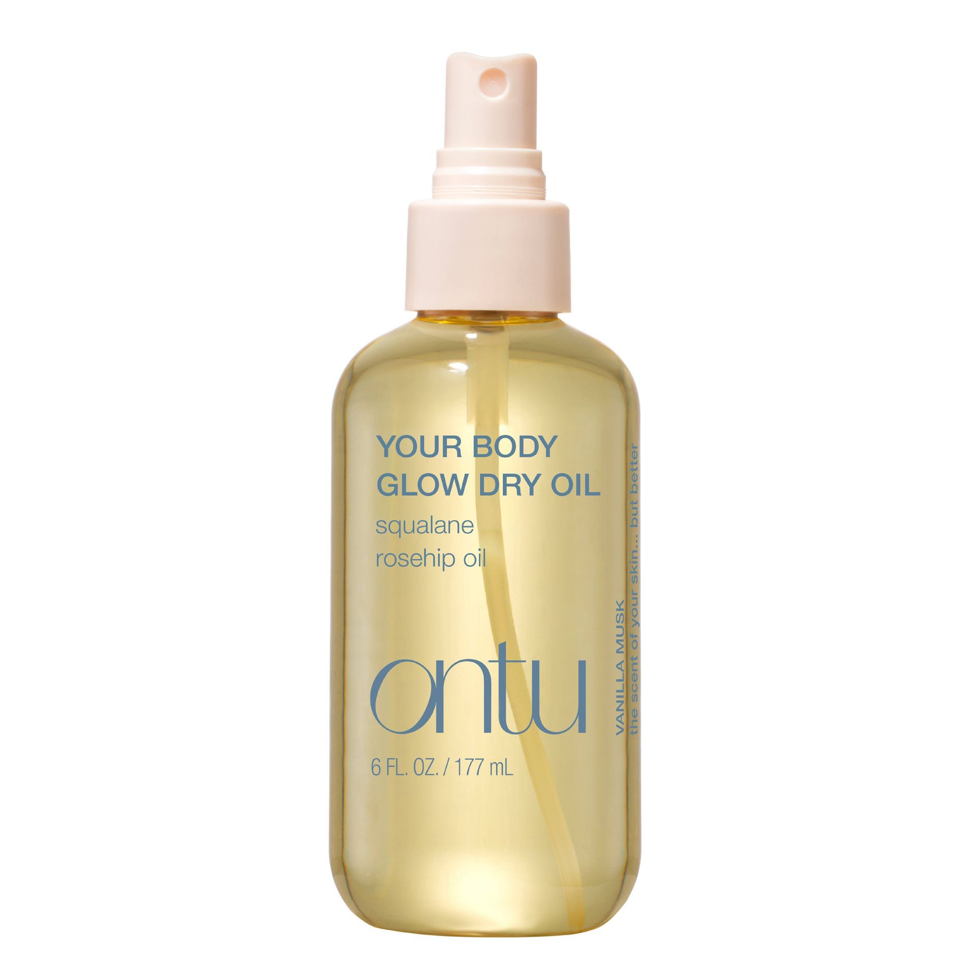 Ontu Nourishing Glow Dry Body Oil with Squalane - 6oz