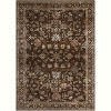 Machine Washable Rugs Vintage Floral Low Pile Non-Slip Carpet Soft Bedroom Living Room Office Dining Room Rug - 3 of 4