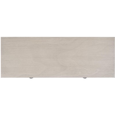 Gray Pinewood Traditional Console Table with Storage
