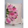 Daily Regina Designs Fresh Tulips Abstract Floral Woven Throw Blanket - Deny Designs - 3 of 4