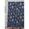 Dash and Ash Wonderland at Night Christmas Shower Curtain Blue - Deny Designs - 2 of 3