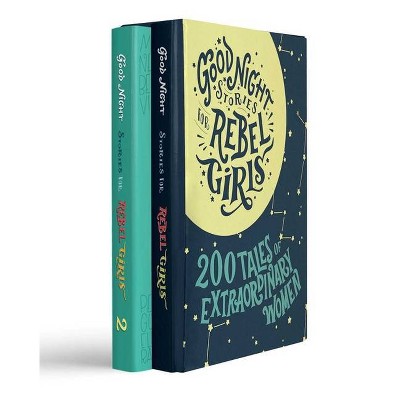 Good Night Stories for Rebel Girls - Gift Box Set - by  Elena Favilli & Francesca Cavallo (Hardcover)