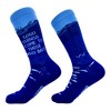 Crazy Dog T-Shirts Men's Good Things Come To Those Who Bait Socks Funny Fishing Saying Joke Footwear - 2 of 4