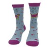 Crazy Dog T-Shirts Women's Draw Me Like One Of Your French Girls Socks Funny Lounging Cat - 3 of 4