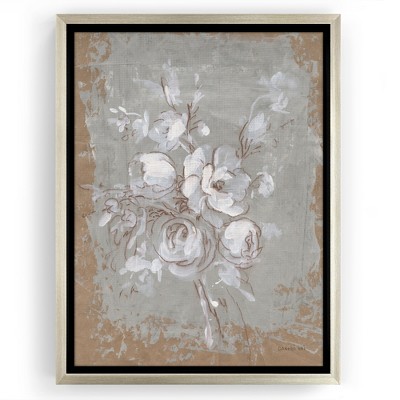 Americanflat - 12x16 Floating Canvas Champagne Gold - Natural Wonder IV Crop by Wild Apple