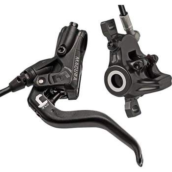 Magura MT4 Disc Brake and Lever - Front or Rear, Hydraulic, Post Mount, Black