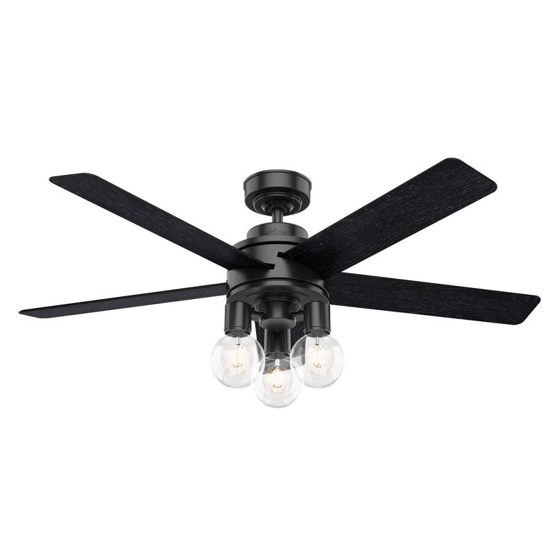 52" Hardwick Ceiling Fan with Remote (Includes LED Light Bulb) - Hunter Fan, 1 of 12