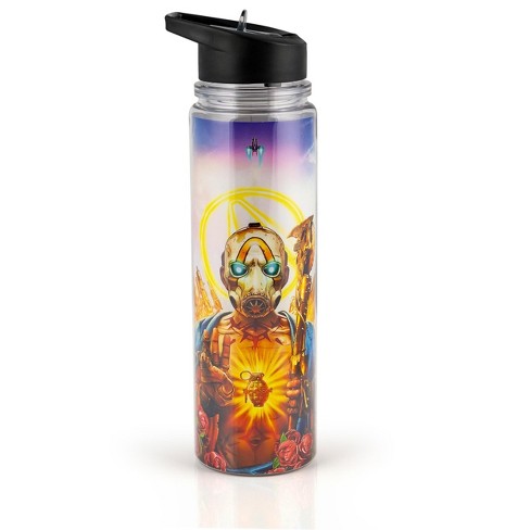 Overwatch Logo Black Double Wall Stainless Steel Water Bottle Holds