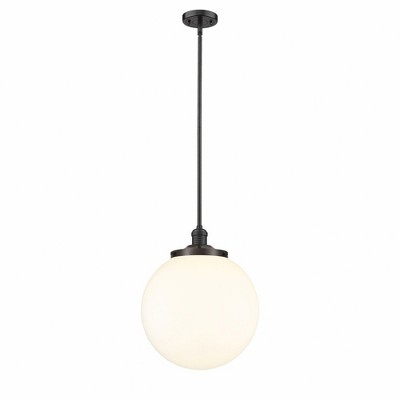 Beacon - 1 Light Pendant In Industrial Style-17 Inches Tall and 14 Inches Wide