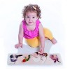 Edushape Large Knob Animal Puzzles - 2 Sets with 4 Animals - 12 Months and Up - 4 of 4