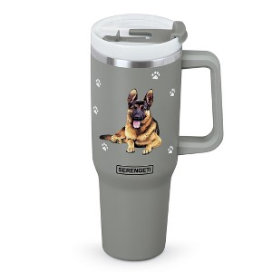 Collections Etc 40 oz. Stainless Steel Double Wall Insulated Pet Tumbler - 1 of 4
