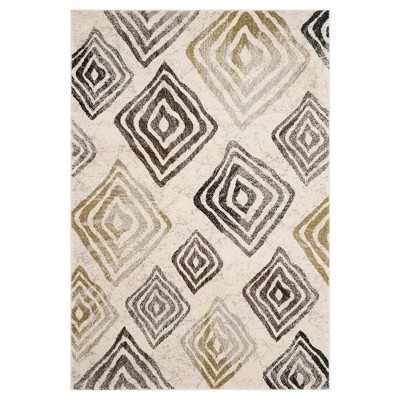 Vintage/Overdye Inspired Area Rug - Ivory/Brown (8'x11'2") - Safavieh