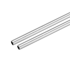 Unique Bargains 304 Stainless Steel Corrosion Resistant Round Industry Tube 2 Pcs - 1 of 4