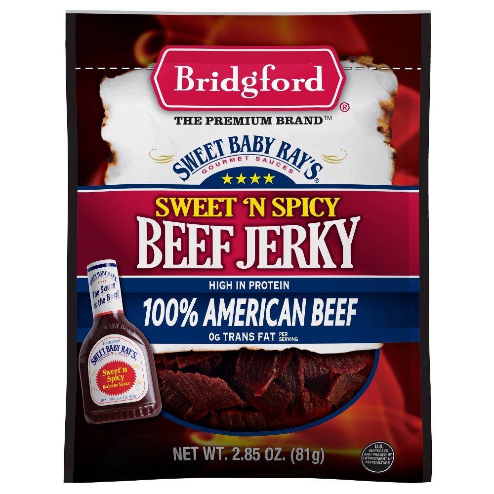 Bridgford Jerky Sweet and Spicy Beef - 2.85 oz