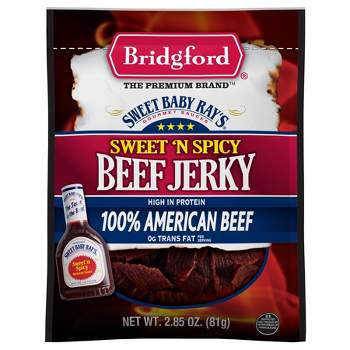 Bridgford Jerky Sweet and Spicy Beef -  2.85 oz