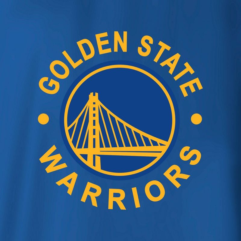 NBA Golden State Warriors Women&#39;s Dolman Short Sleeve T-Shirt, 4 of 5