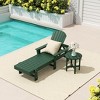 WestinTrends Dylan 2 Piece Adirondack Reclining Chaise Lounge With Arms - 2 of 4