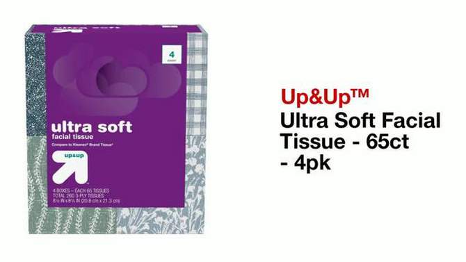 Ultra Soft Facial Tissue - up & up™, 2 of 13, play video