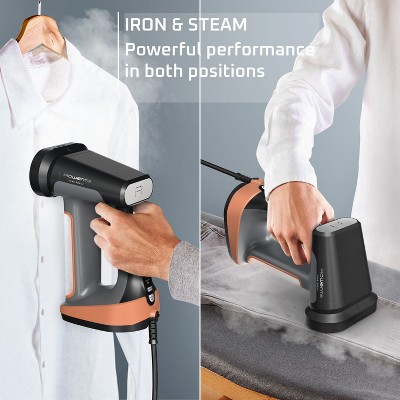 Copper and Black 3-in-1 Handheld Steamer and Iron