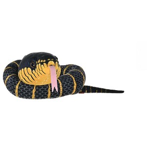 Wild Republic Plush Snake  Black Fanged Mangrove Snake Stuffed Animal, 54 Inches - 1 of 1