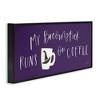 Stupell Industries Broomstick Runs On Coffee Framed Giclee Art - 2 of 4