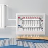 VEVOR 10-Branch Radiant Heat Manifold, 1/2" PEX Tubing Manifold, Stainless Steel PEX Manifold for Hydronic Radiant Floor Heating, Silver - 2 of 4
