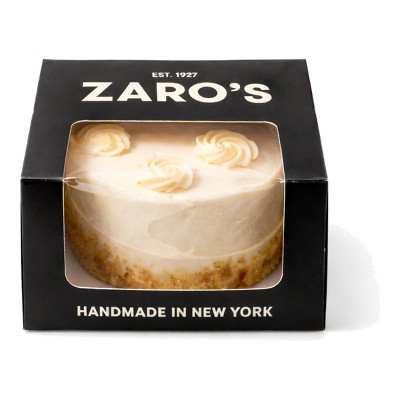 Zaro's Family Bakery 4" Peach Champagne Cake - 14oz