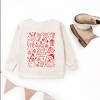 Christmas Chalk Icons - Youth Graphic Sweatshirt - 2 of 4