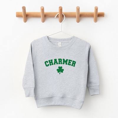 The Juniper Shop Charmer Clover Toddler Graphic Sweatshirt