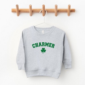 The Juniper Shop Charmer Clover Toddler Graphic Sweatshirt - 1 of 3