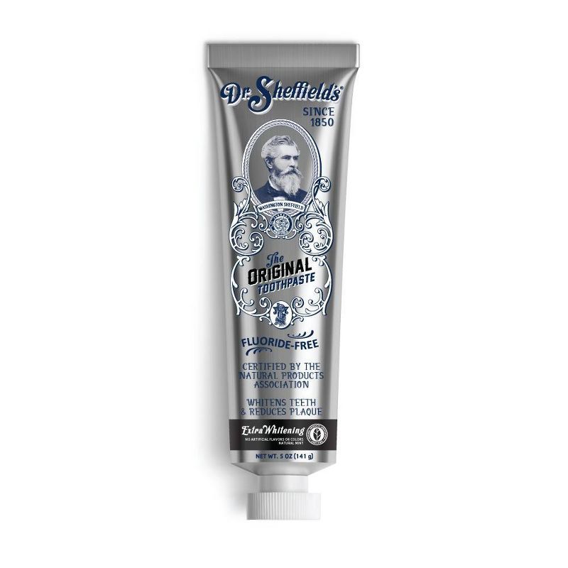 Dr. Sheffield&#39;s Certified Natural Extra Whitening Toothpaste - 5oz/2pk, 3 of 6