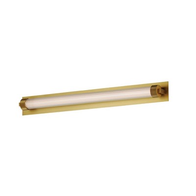 ET2 Lighting Doric 1 - Light Wall Light in  Natural Aged Brass