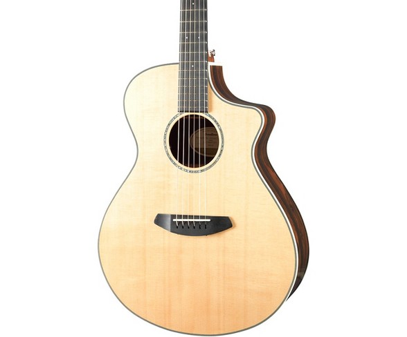 Breedlove Pursuit Exotic Concert Acoustic-Electric Guitar High Gloss Natural