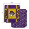NCAA East Carolina Pirates Reverse Block Double Sided Ultra Cozy Blanket - 3 of 3