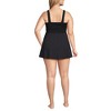 Lands' End Women's Smocked Swim Dress Swimsuit - 2 of 4