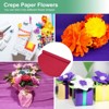 Unique Bargains Durable Soft Flexible Colorful Crepe Paper Variety of Colors 2 Pcs - 4 of 4