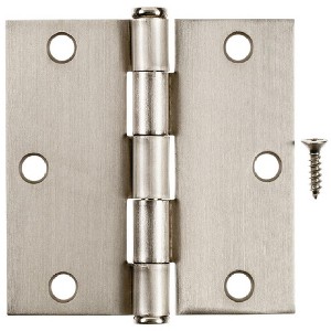 Hampton 01-3550-193 Residential Door Hinge, Satin Nickel - 1 of 1