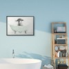 Stupell Industries Baby Llama In A Tub Framed Giclee Art, Black, 30" x 24" - 3 of 4
