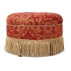 NicBex Modern 24" Round Ottoman Upholstered Footstools with Button Tufted Top for Bedroom and Living Room - 3 of 4