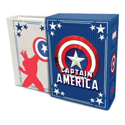 Marvel Comics: Captain America (Tiny Book) - by  Matt Singer (Hardcover)