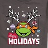 Men's - Teenage Mutant Ninja Turtles - Happy Holidays Short Sleeve Graphic T-Shirt - 2 of 4
