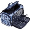 Paaaawaters Ripstop Large Travel Cosmetic Makeup Organizer Bag, Raindrop Medallion - 2 of 4