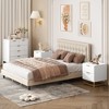 5 Drawer Dresser for Bedroom, Chest of Drawers with Metal Base, Modern Dresser Chest Cabinet Organizer - 3 of 4