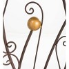 Wind & Weather Gold and Brown Abstract Metal Trellis - 4 of 4