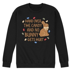Men's - Instant Message - Hand Over The Candy Graphic Fleece Sweatshirt - 1 of 4