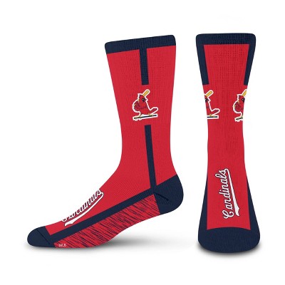 MLB St Louis Cardinals Adult Crew Socks