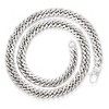 Crucible Men's Double Curb Steel Chain Necklace - 4 of 4